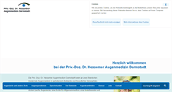 Desktop Screenshot of hessemer-augen.de